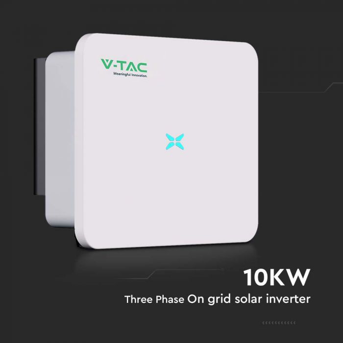 10 KW kolmefaasiline võrgu sertifitseeritud (VT-6610310) inverter. Kümneaastane garantii. IP66