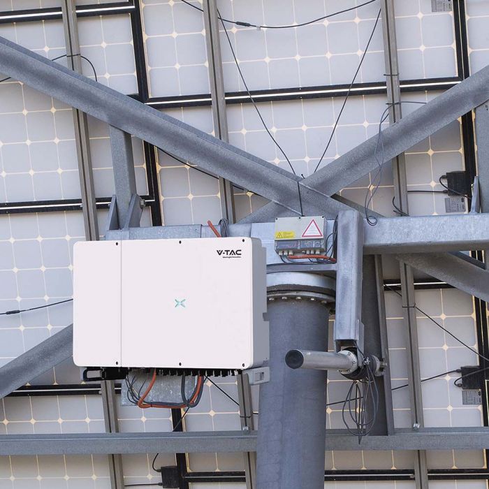 100kW võrgus olev päikeseenverter kolmefaasiline 10yrs garantii IP66