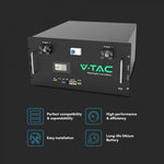 9.60 kw/H VESTWOODS LiFePO4 battery for hybrid inverters, to be built into the enclosure (not included)