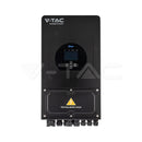 6 kW vienfāzes melns hibrīdinvertors ar 10 gadu garantiju