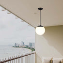 V-TAC iekarams gaismeklis iekštelpām un ārtelpām ar 1xE27 LED spuldzi (spuldze nav iekļauta), matēts melns,  IP44