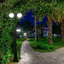 V-TAC aialaterna raam 2xE27 LED-pirnidega (pirnid ei kuulu komplekti), matt must, IP44