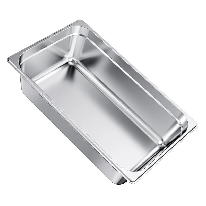 Nerūsējošā tērauda gastronomijas trauks, pilns izmērs, dziļums 145 mm, tilpums 20,5 l, 1 gab. komplekts