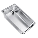 Nerūsējošā tērauda gastronomijas trauks, pilns izmērs, dziļums 145 mm, tilpums 20,5 l, 1 gab. komplekts