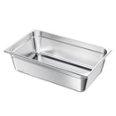 Nerūsējošā tērauda gastronomijas trauks, pilns izmērs, dziļums 145 mm, tilpums 20,5 l, 1 gab. komplekts