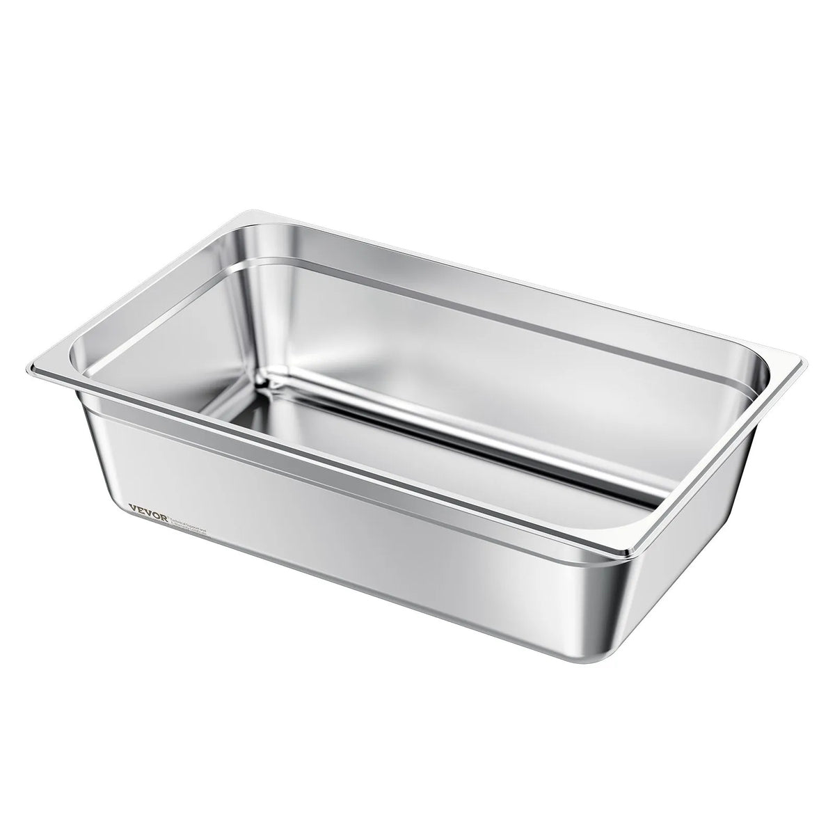 Nerūsējošā tērauda gastronomijas trauks, pilns izmērs, dziļums 145 mm, tilpums 20,5 l, 1 gab. komplekts