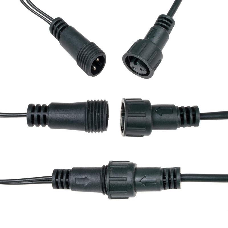 LED jõuluküünal Soe valge 18 meetrit 300 LED-iga. IP44