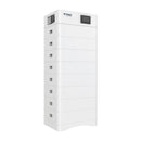 HV Augstsprieguma akumulatoru bloks 40.96kwh, iekļauts BMS, 8x5.12kwh akumulatori, un bāze