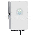 DEYE 10KW SUN-10K-SG01HP3-EU-AM2 HV hübriidinverter, 3 faasi, 10-aastane garantii, 380VAC, IP65, LCD ekraaniga.