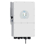 DEYE 10KW SUN-10K-SG01HP3-EU-AM2 HV hübriidinverter, 3 faasi, 10-aastane garantii, 380VAC, IP65, LCD ekraaniga.
