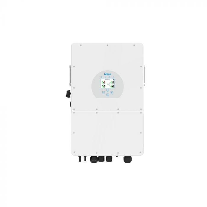 Гибридный инвертор DEYE 15KW SUN-15K-SG01HP3-EU-AM2 HV, 3 фазы, гарантия 10 лет, 380VAC, IP65, LCD дисплей