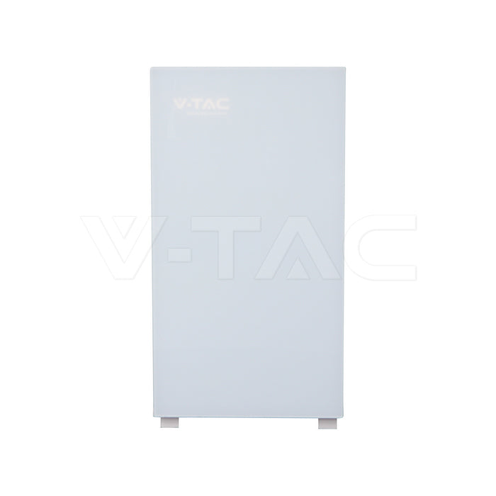 5.12kWh lithium battery, IP20, 6000 cycles, white housing