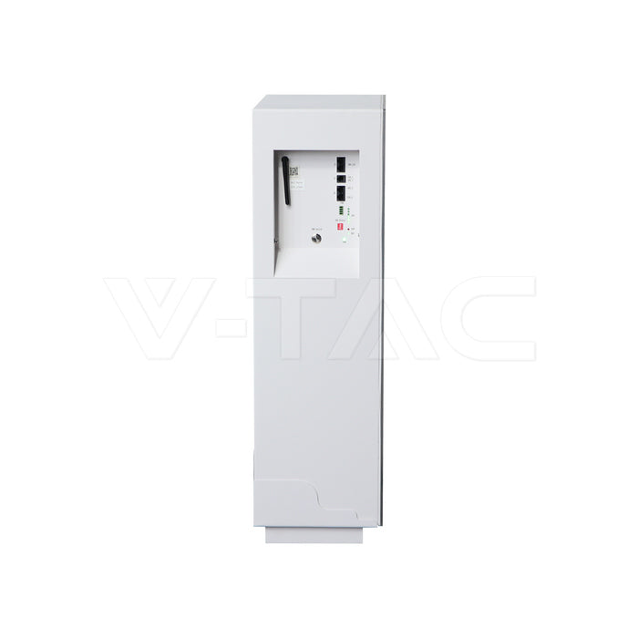 5.12kWh lithium battery, IP20, 6000 cycles, white housing