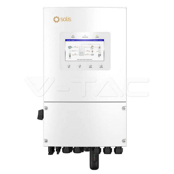 5 kW vienfāzes hibrīdinvertors ar 10 gadu garantiju