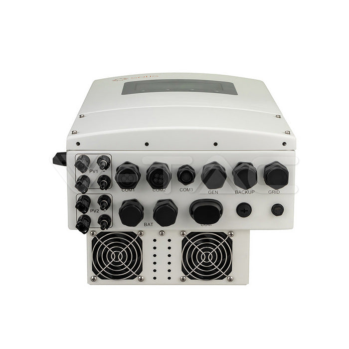 8 kW vienfāzes hibrīdinvertors ar 10 gadu garantiju