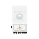 8 kW hibrīdais saules invertors, vienfāzes, 230 V AC, liela strāva, 10 gadu garantija