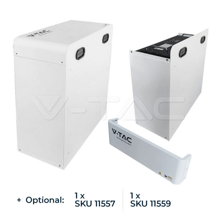 V-TAC Deye 6 kW ühefaasilise inverteri komplekt (mudel 11529) koos 9,6 kWh akuga (mudel 11523)