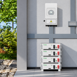 V-TAC 5,12 kWh LiFePO4 akumulators VT-51201-W statīva montāžai, 51,2 V, 10 gadu garantija, balts korpuss