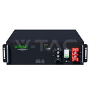 _Piegāde 10 dienas_Litija akumulators 5,12 kWh, 51,2 V, plauktā stiprināms, melns korpuss