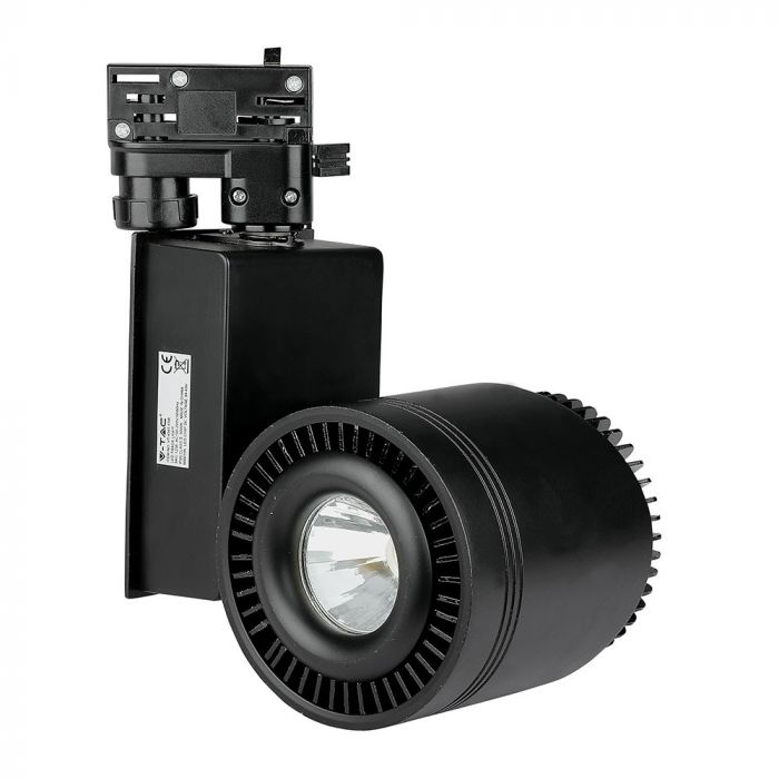 45W(2300Lm) LED COB armatur för strömskenor, V-TAC, IP20, kallvitt ljus 5000K