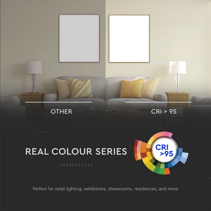 45W(2300Lm) LED COB track light, V-TAC, IP20, cold white light 5000K