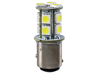 12V LED auto spuldze P21/5W BAY15d