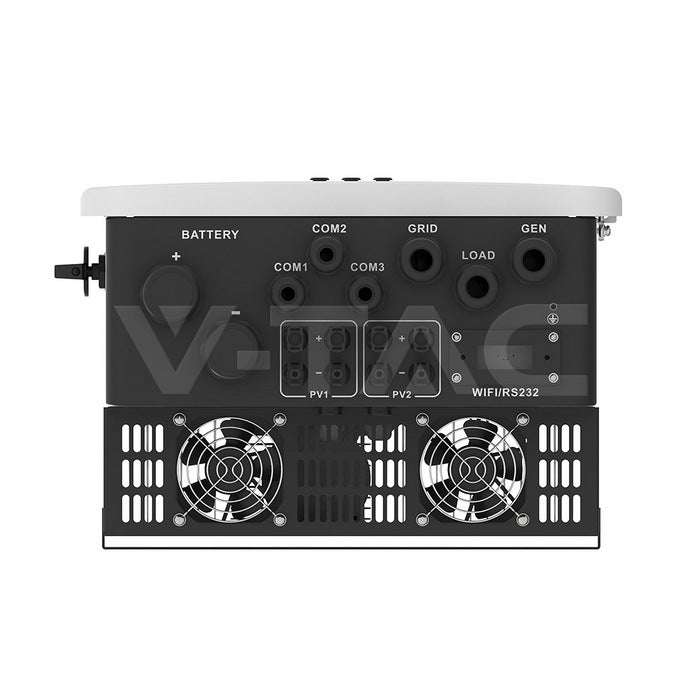 V-TAC 5 kW trīsfāžu hibrīda saules invertors SUN-5K-SG05LP3-EU-SM2