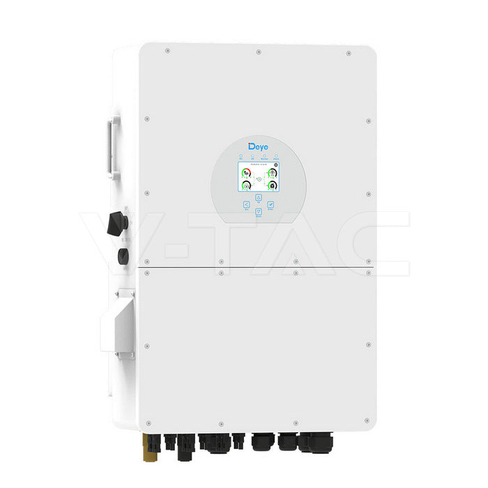 V-TAC 30 kW trīsfāžu hibrīda saules invertors SUN-30K-SG02HP3-EU-AM3