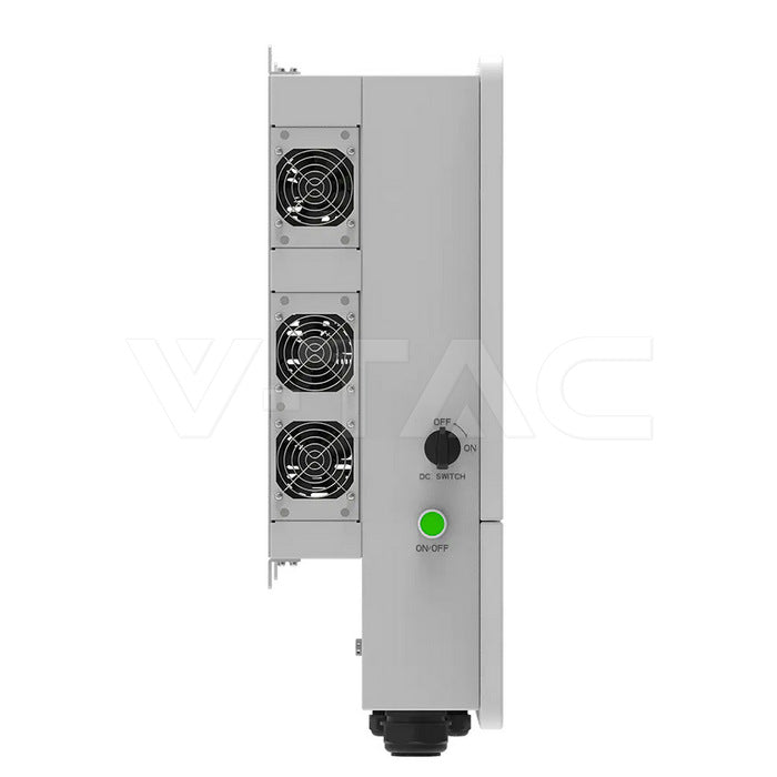 V-TAC 12 kW vienfāzes hibrīda saules invertors SUN-12KSG02LP1-EU-AM3-P