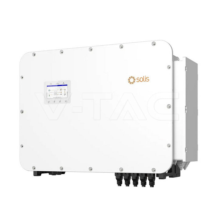 V-TAC 125 kW trīsfāžu augstsprieguma hibrīda invertors S6-EH3P125K10-NV-YD-H