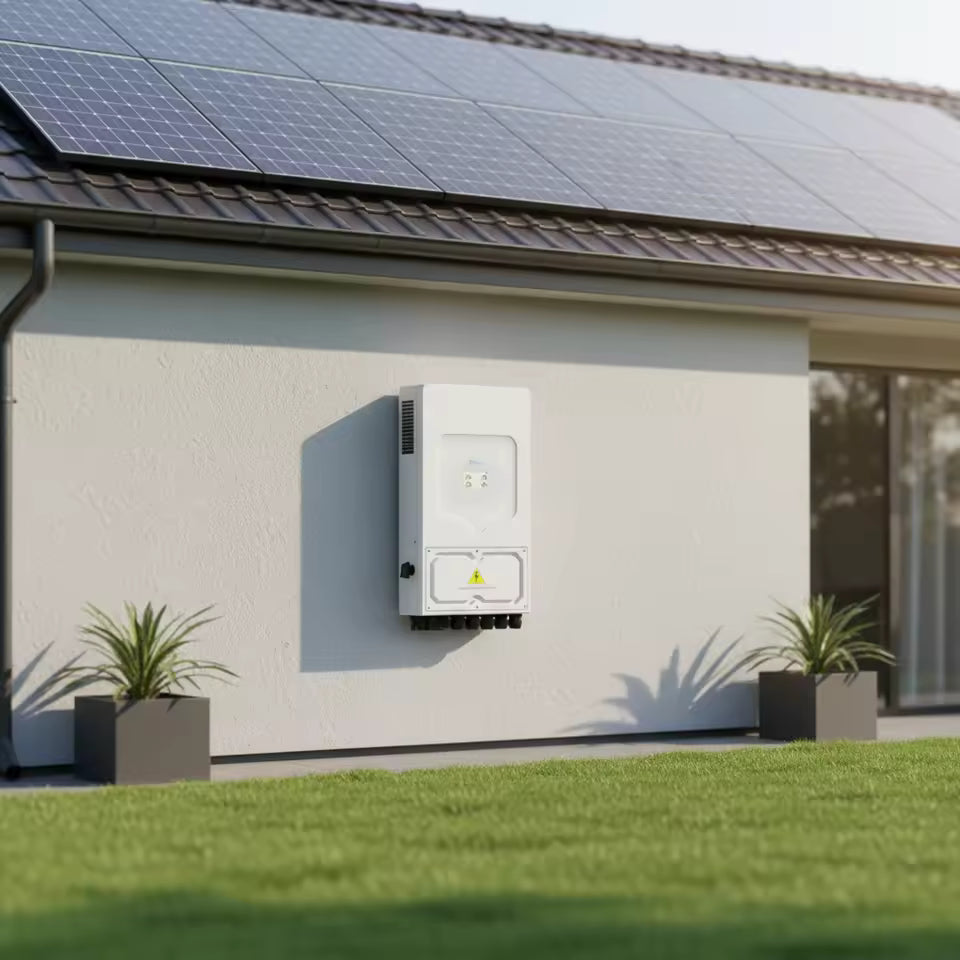 V-TAC 6kW Single-Phase Hybrid Solar Inverter SUN-6K-SG05LP1-EU-AM2-P, 2 MPPT, 220/230V, Wi-Fi, RS485, CAN, IP65, 330x580x232mm, 10-year warranty