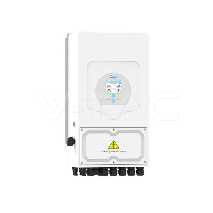 5 kW Hibrīdais saules invertors, vienfāzes, ES specifikācija, 10 gadu garantija