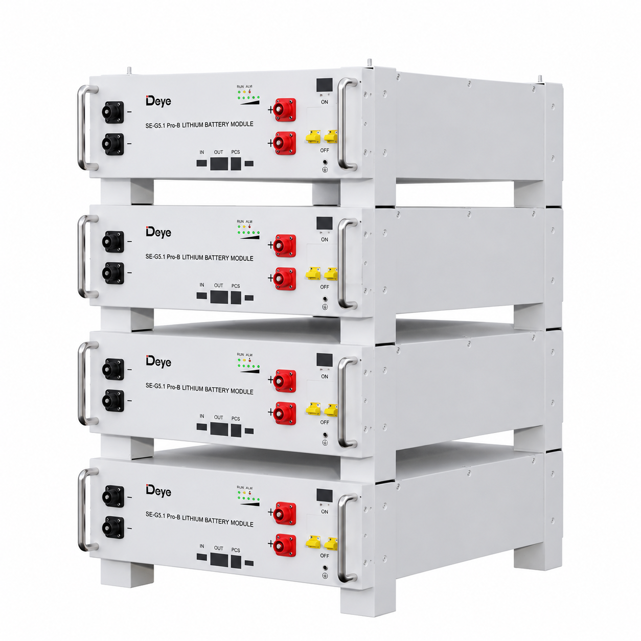 Deye 5,12 kWh LiFePO4 akumulators SE-G5.1Pro-B, 51,2 V, 100 Ah, 10 gadu garantija