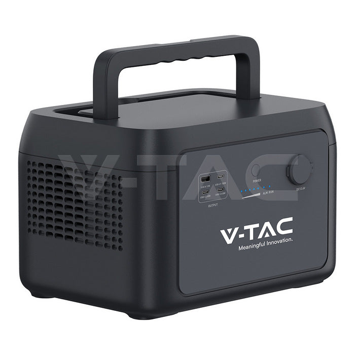 V-TAC 614 Wh LiFePO4 akumulatora paplašināšanas bloks 51,2 V portatīvajām barošanas stacijām