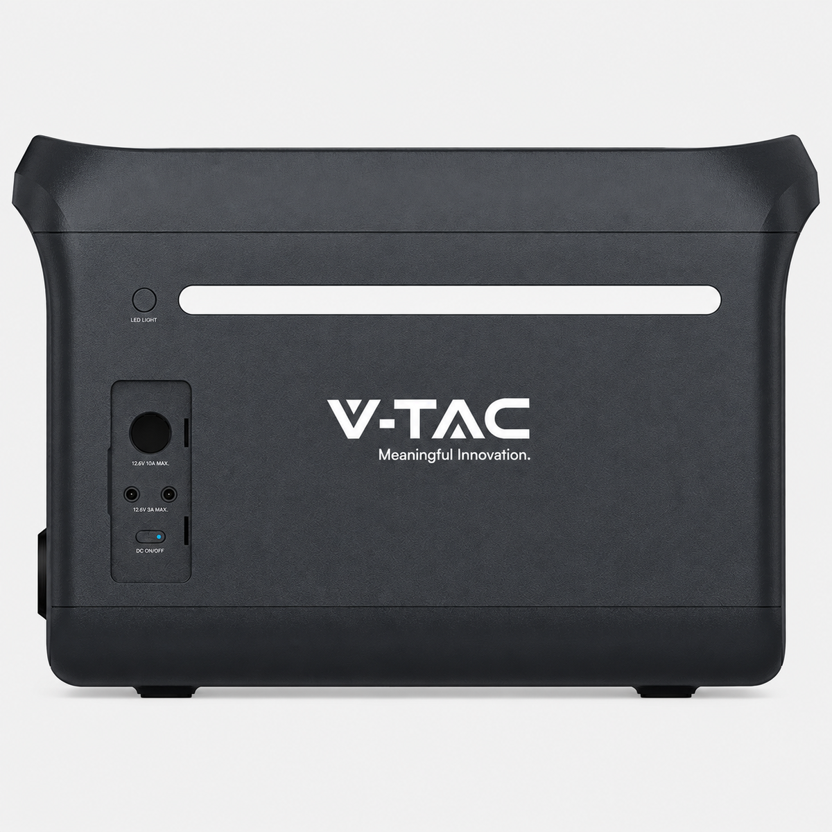 Портативная зарядная станция V-TAC мощностью 1800 Вт / 1229 Вт·ч с аккумулятором LiFePO4 и Wi-Fi