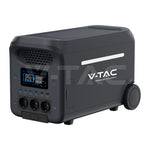 V-TAC 3000 W / 2560 Wh portatīvā barošanas stacija ar LiFePO4 akumulatoru un WiFi