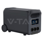 V-TAC 3000 W / 2560 Wh portatīvā barošanas stacija ar LiFePO4 akumulatoru un WiFi