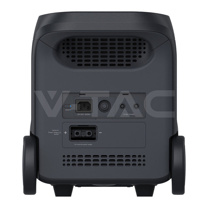 V-TAC 3000 W / 2560 Wh portatīvā barošanas stacija ar LiFePO4 akumulatoru un WiFi