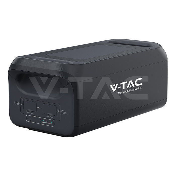 V-TAC 2560 Wh LiFePO4 akumulatora paplašināšanas bloks 51,2 V portatīvajām barošanas stacijām