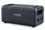 V-TAC 2560 Wh LiFePO4 akumulatora paplašināšanas bloks 51,2 V portatīvajām barošanas stacijām