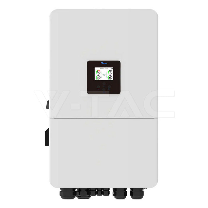 16 kW trīsfāžu hibrīda saules invertors V-TAC SUN-16K-SG05LP3-EU-SM2