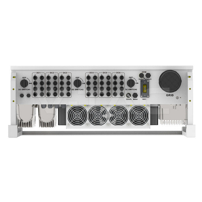 V-TAC 80 kW trīsfāžu tīkla saules invertors 380 V SUN-80K-G03