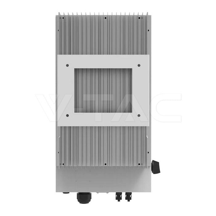 V-TAC 7 kW trīsfāžu tīkla saules invertors 380 V SUN-7K-G06P3-EU-BM2-P1