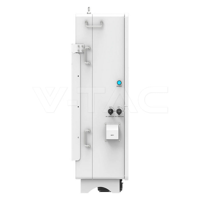 V-TAC 125 kW trīsfāžu hibrīda invertors SUN-125K-SG02HP3-EU-GM10