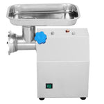 VEVOR elektriskais gaļas maļamais aparāts, jauda: 850 W, ātrums: 190 apgr./min, funkcijas: gaļas maļamā mašīna un desu gatavošanas iekārta, komerciālas kvalitātes nerūsējošais tērauds