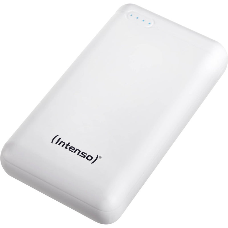Intenso XS20000 portatīvais akumulators 20000 mAh ar USB-C un USB-A, ātrā uzlāde līdz 3,1 A, balts