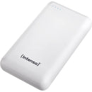 Intenso XS20000 portatīvais akumulators 20000 mAh ar USB-C un USB-A, ātrā uzlāde līdz 3,1 A, balts