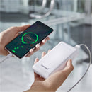 Intenso XS20000 portatīvais akumulators 20000 mAh ar USB-C un USB-A, ātrā uzlāde līdz 3,1 A, balts