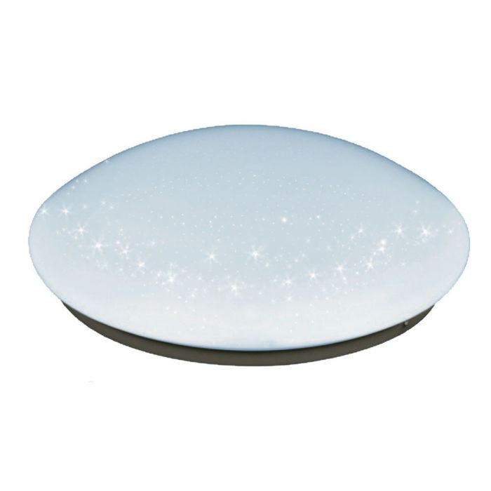 18W(560Lm) LED kupolveida gaismeklis, V-TAC, apaļš, IP20, silti balta gaisma 3000K