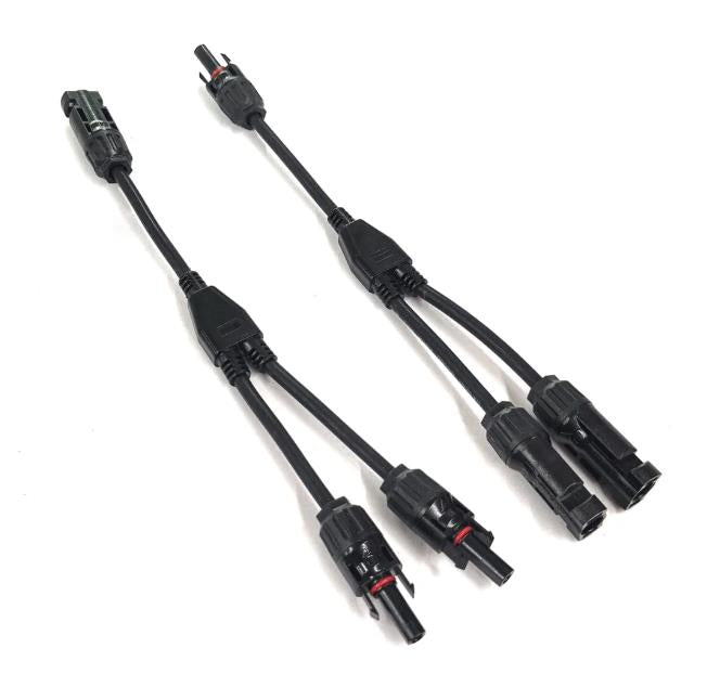 EcoFlow Solar Parallel Connection Cable saules paneļu paralēlās savienošanas kabelis, 0,3 m, MC4, 2 gab.